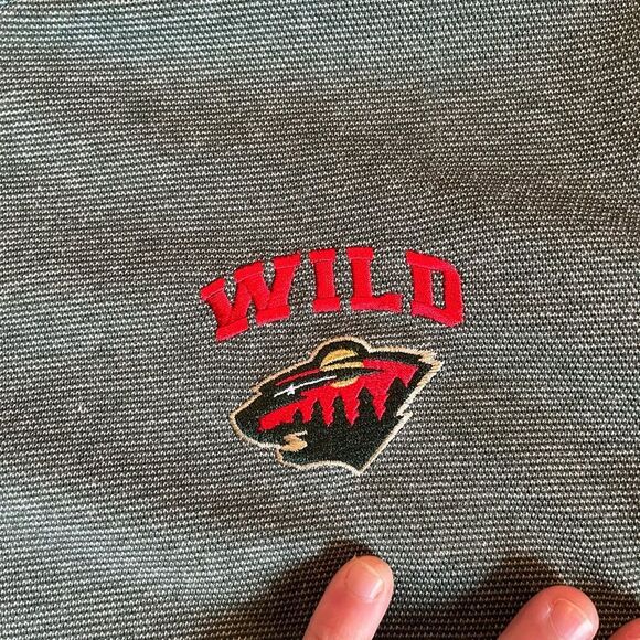 Minnesota wild‎ three quarter zip pull over - Picture 2 of 5